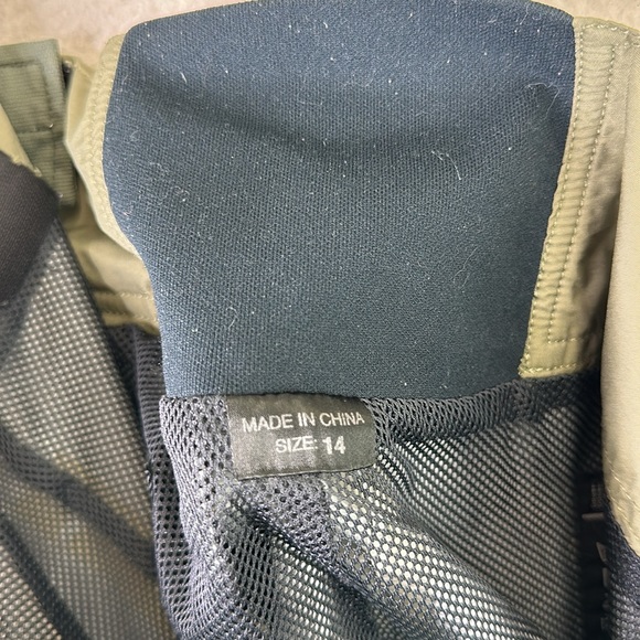 Mountain Hardwear Snowpants Green Waterproof Women’s Size 14 - Picture 6 of 7